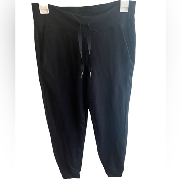 Lululemon Black Joggers Lounge Pants Drawstring Casual Comfy Athleisure - Picture 1 of 7